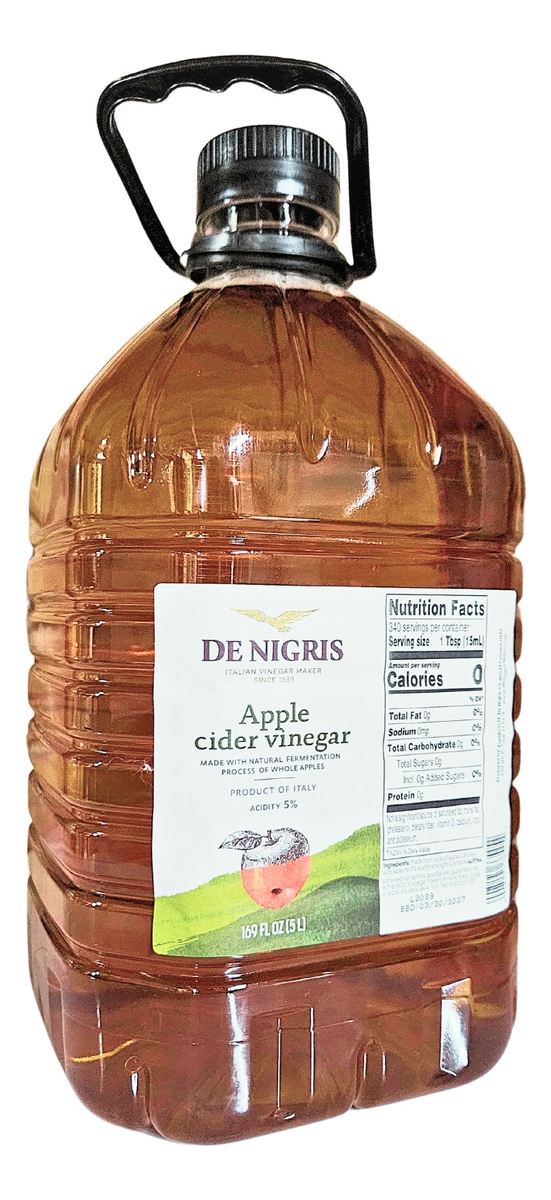 Vinagre De Manzana Italiano De Negris Bidon 5 Litros Trex