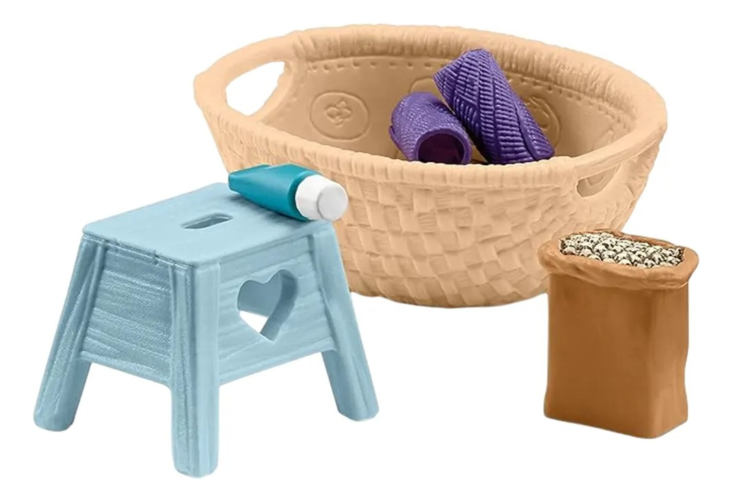 Figura Coleccionable Schleich Accesorios Cuidado Animales