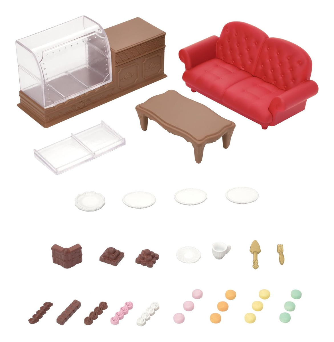 Sylvanian Families Salón De Chocolate Juguete Infantil Trex