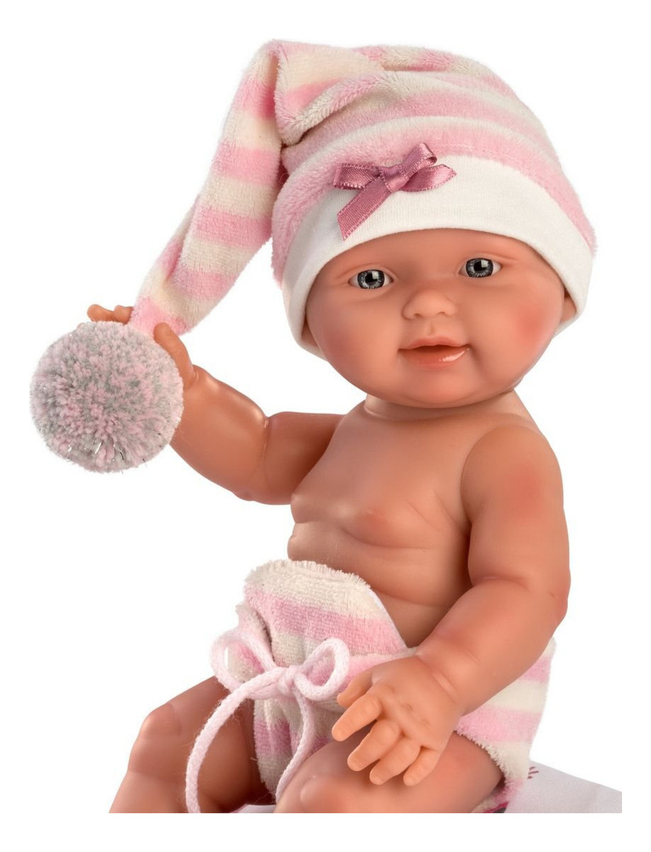 Bebe Muñeca Llorens Recien Nacido Mochila Good Monster Trex