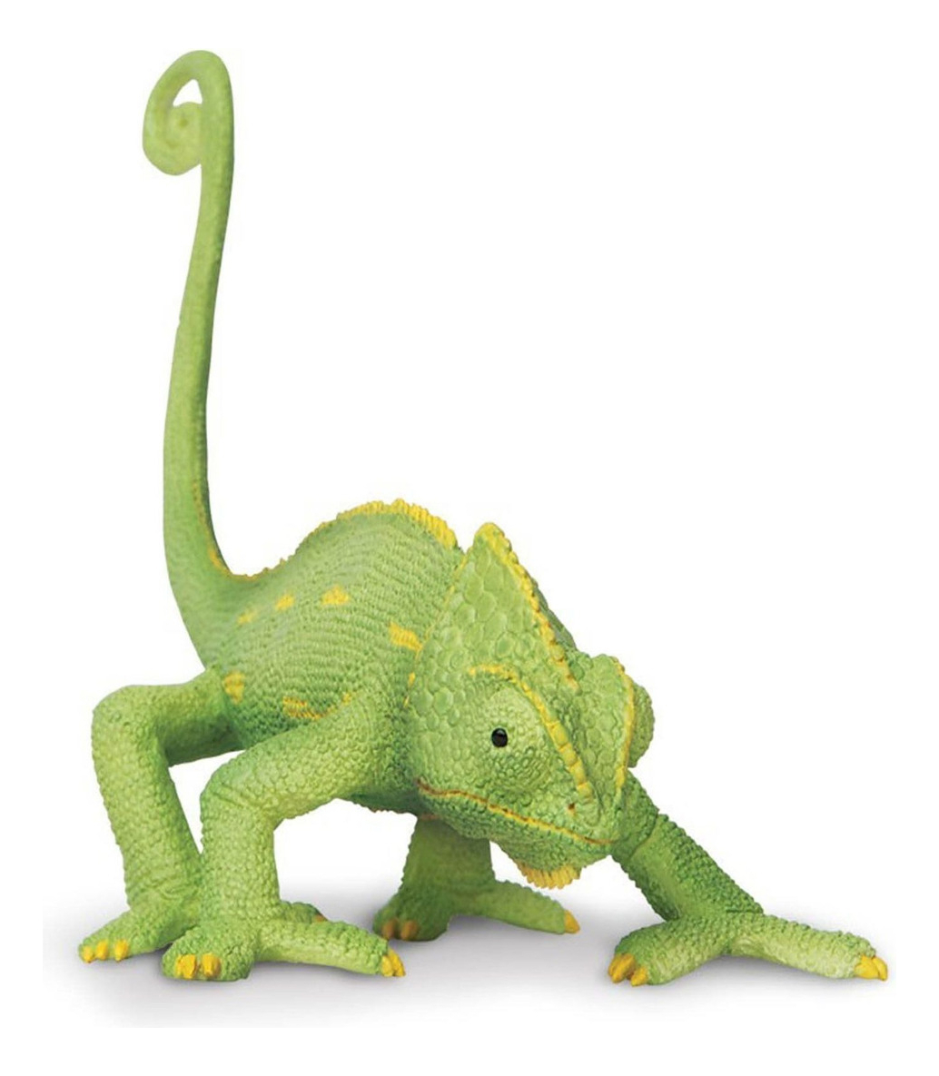 Camaleón Velada Bebé Safari Figura Muñeco Infantil Niño Tx