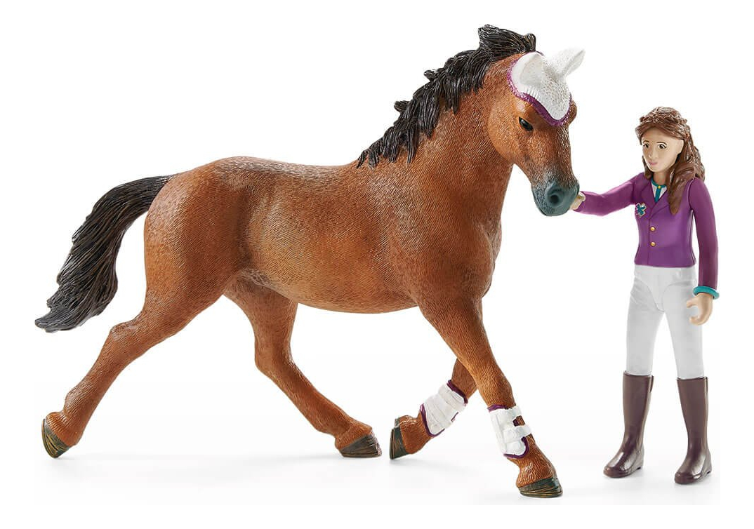 Establo Torneo Caballos Amistad Schleich Juguete Niño Trex
