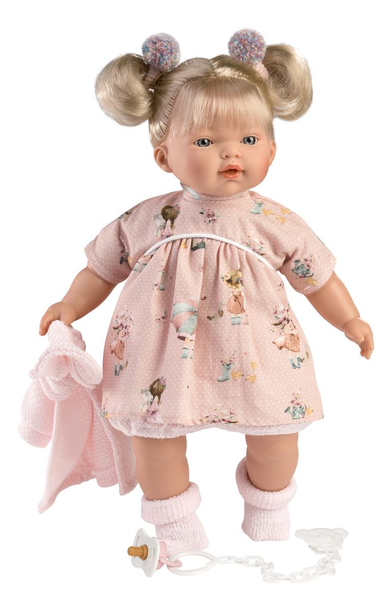 Bebita Llorona Llorens Muñeca Niños Mama Y Papa Bebetrex