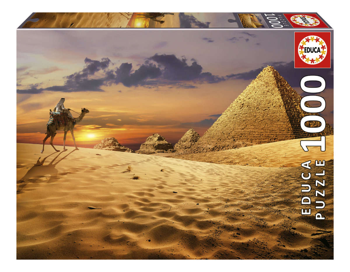Puzzle Rompecabezas Camello En Desierto 1000 Pcs Educa Trex