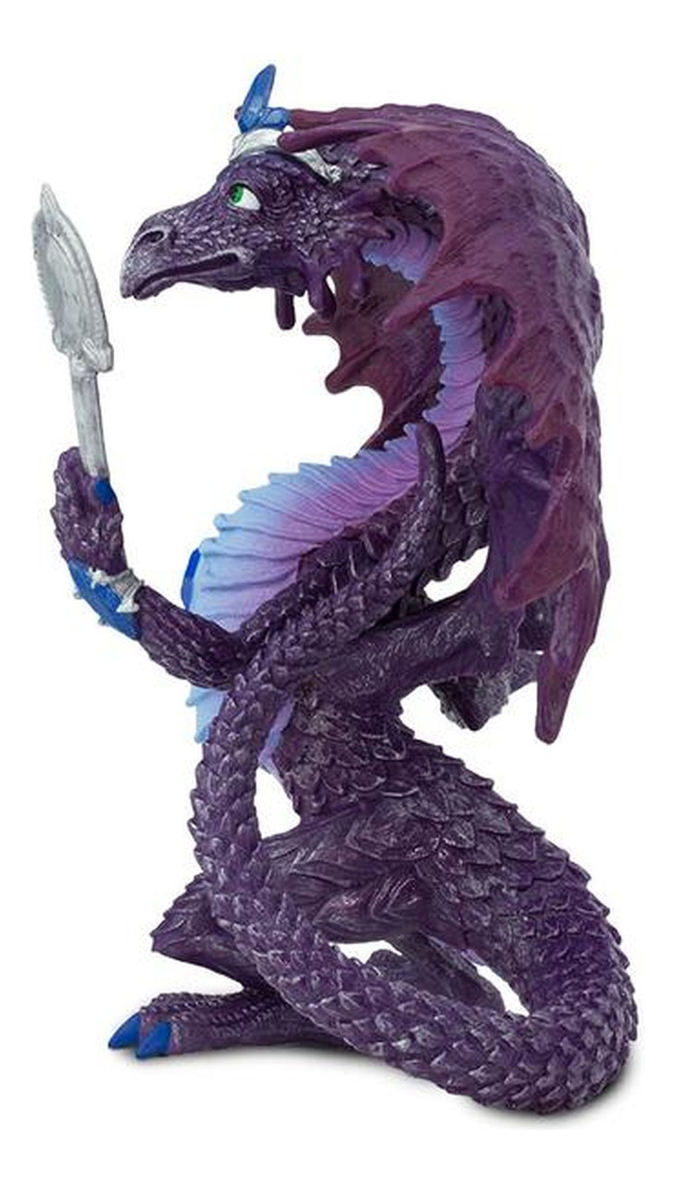 Dragon Joyas Jewel Violeta Safari Figura Muñeco Realista Tx