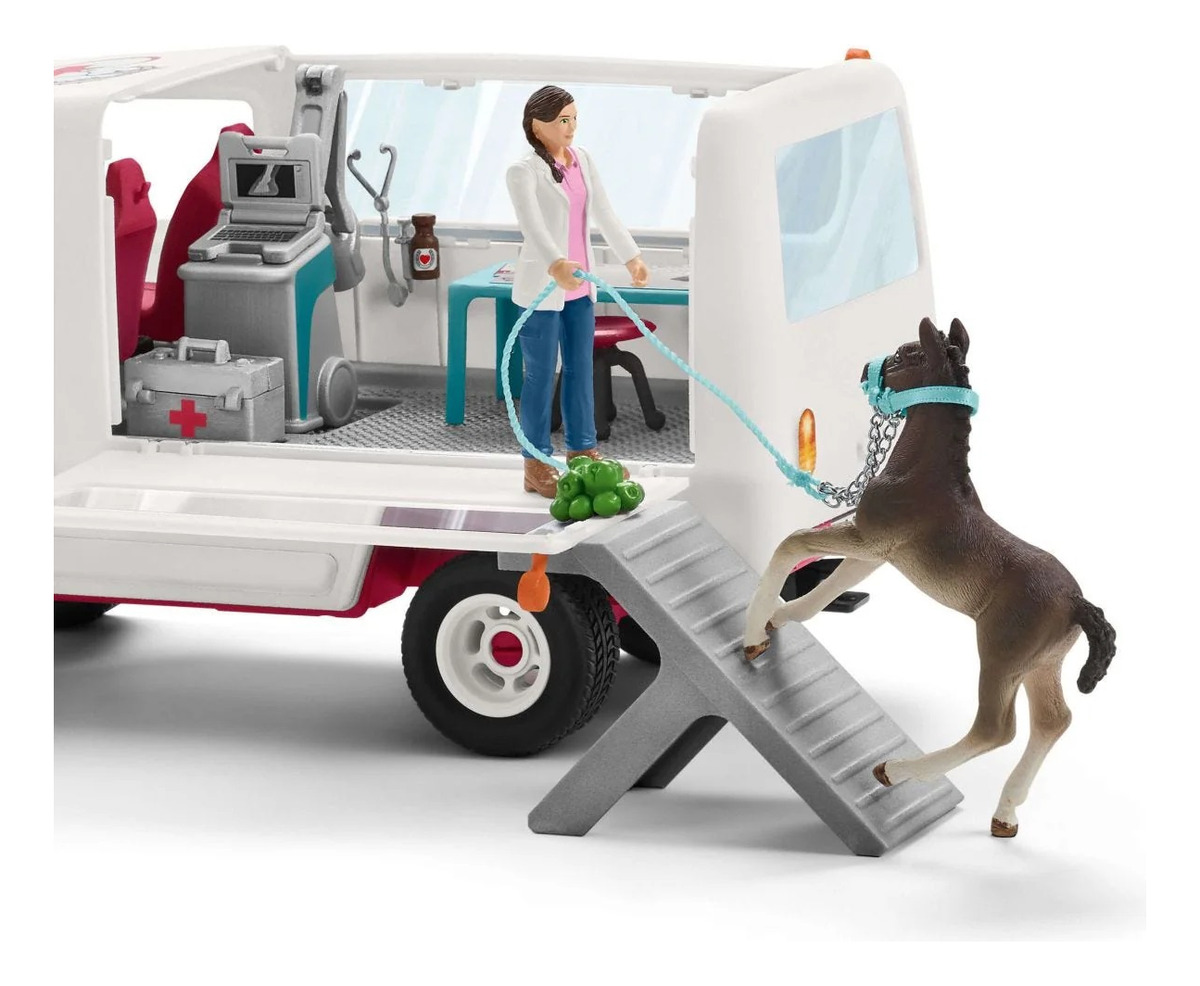 Set Figura Caballo Entrenamiento Slalom Realista Schleich Tx