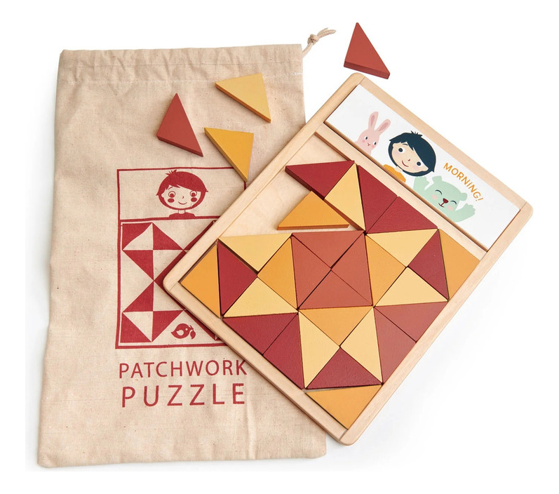 Puzzle Rompecabezas Edredón Tender Leaf Madera Infantil Trex
