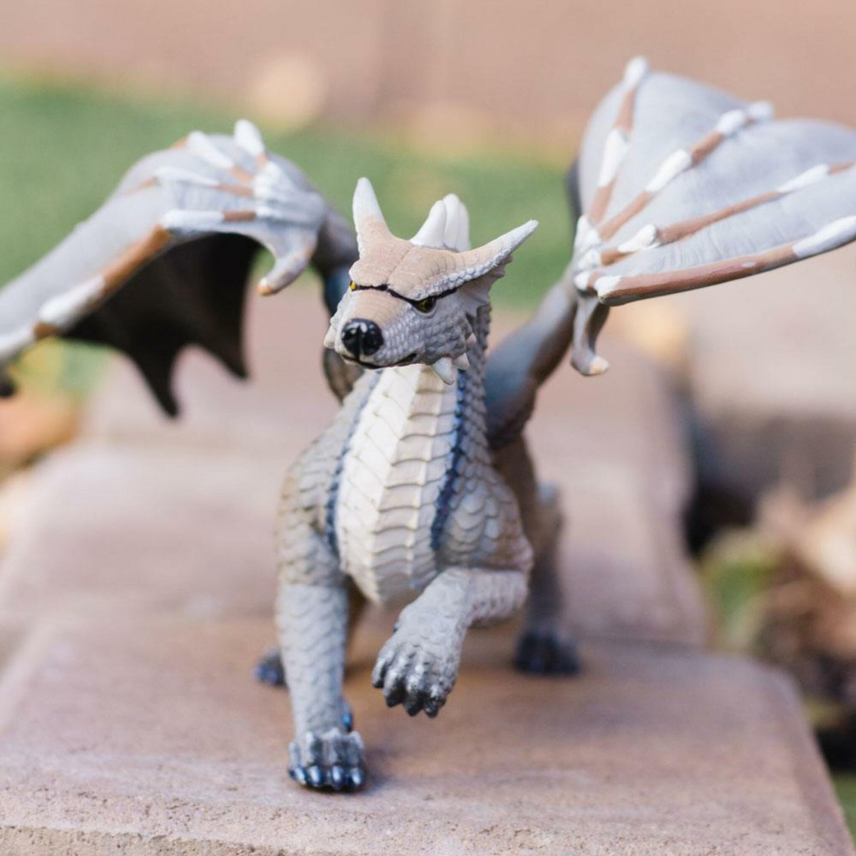 Dragon Lobo Figura Safari Mitologico Muñeco Colección Trex