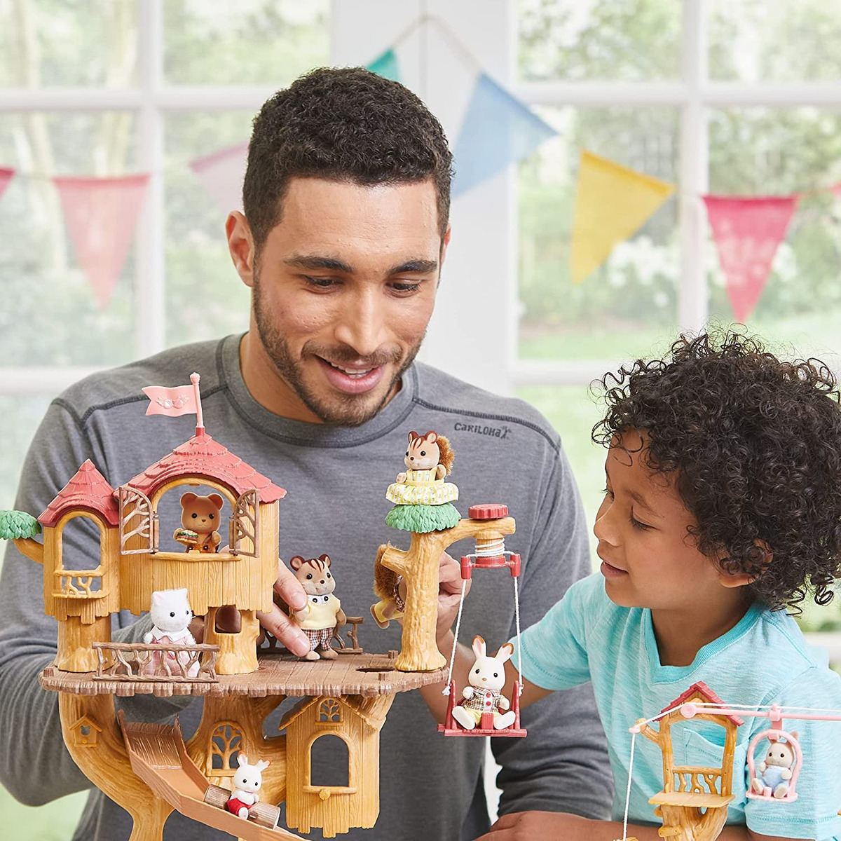 Sylvanian Families Casa Del Arbol Aventura Juguete Infantil