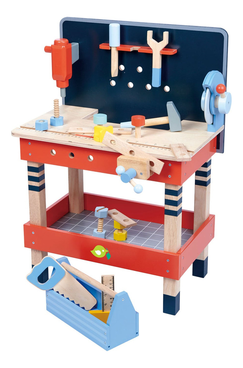 Tender Leaf Toys Juego Mesa De Trabajo Infantil Madera Trex®