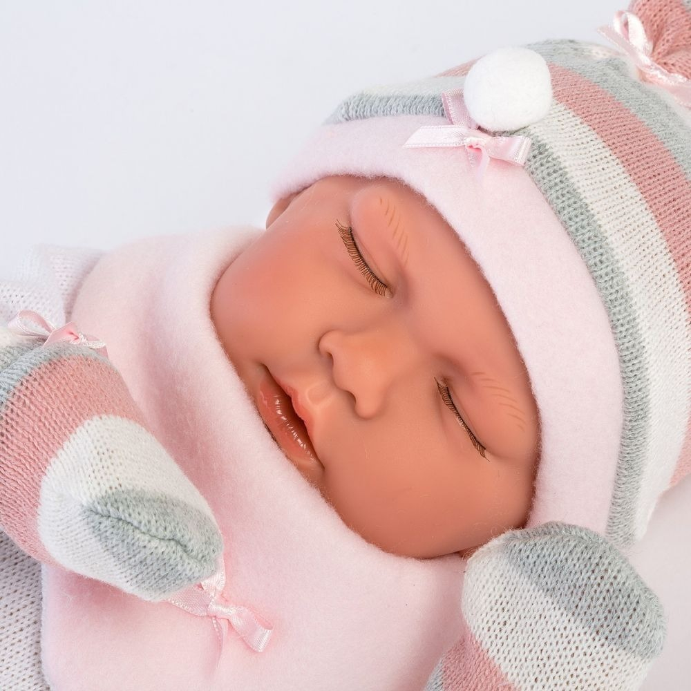 Muñeca Llorens Bimba Bebita Recién Nacida Nena Cambiador Trx