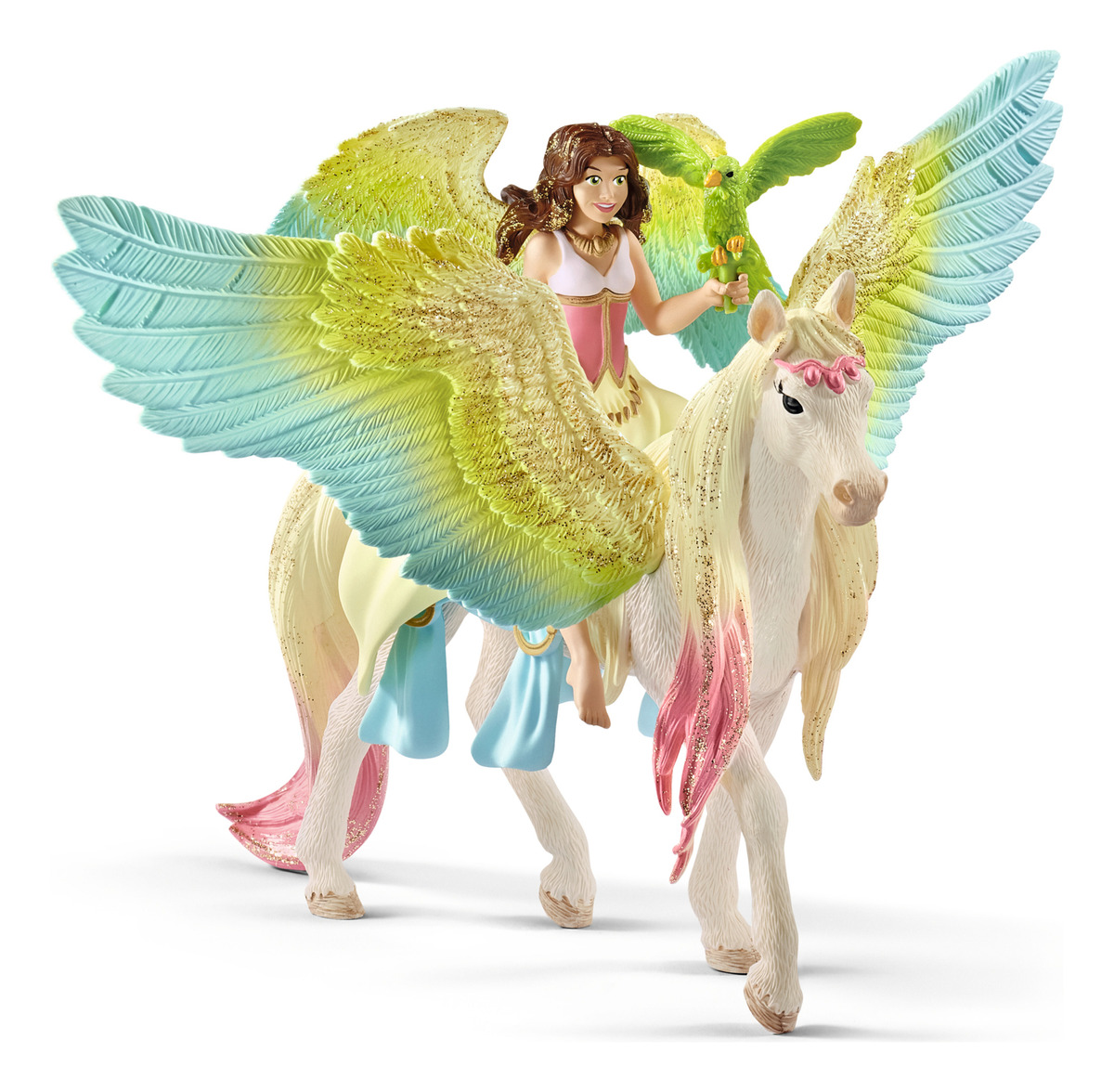 Figura Hada Surah En Pegaso Brillante Schleich Bayala Trex