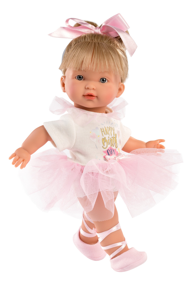 Muñeca Bebe Valeria Ballet Cumpleaños Llorens Infantil Trex