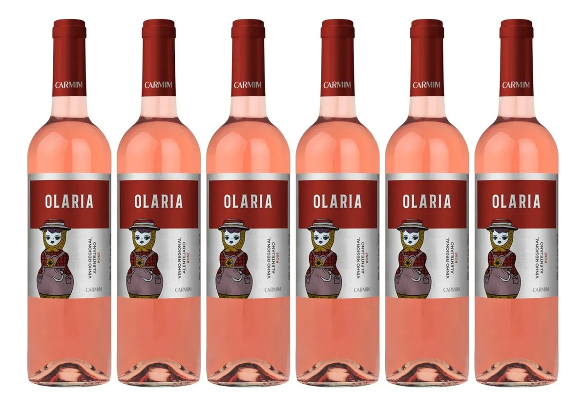 Vino X6 Rosado Rosado Olaria Botella 750ml Importado Calidad