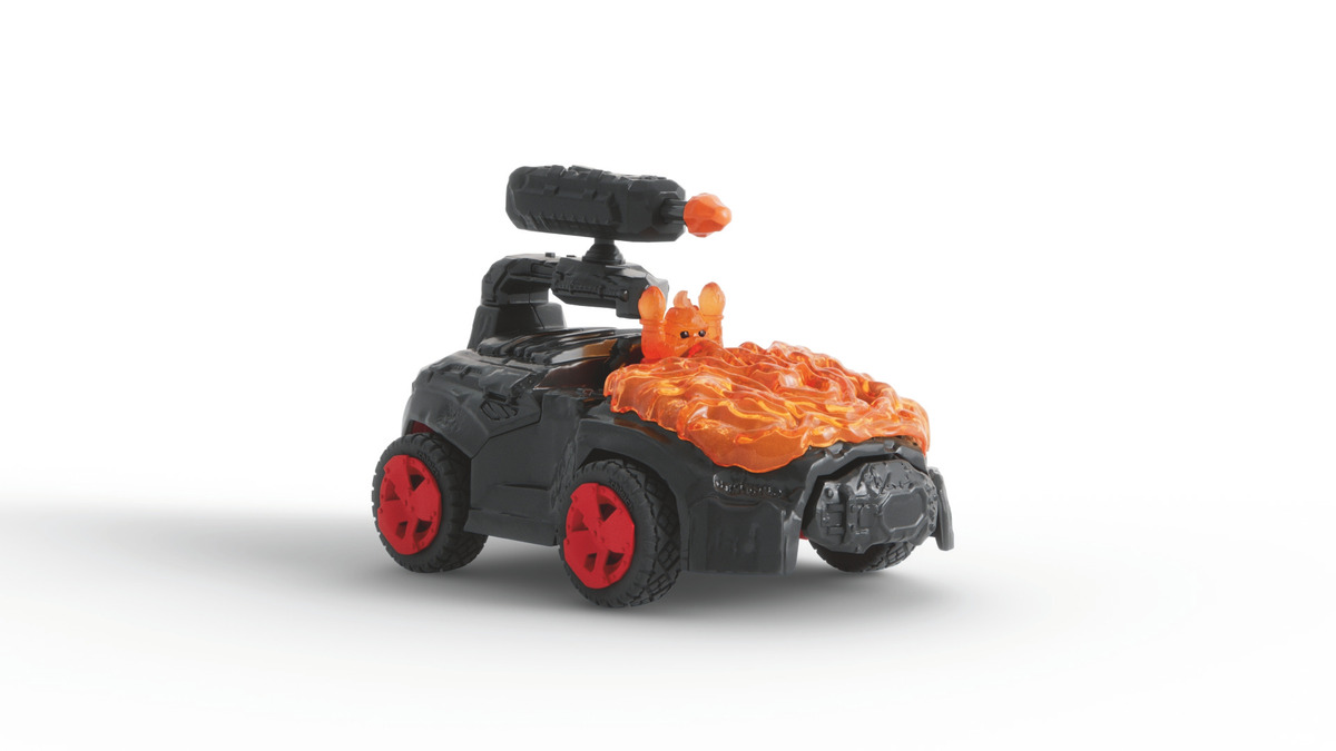 Set Crashmóvil Lava Mini Criatura Eldrador Schleich Trex