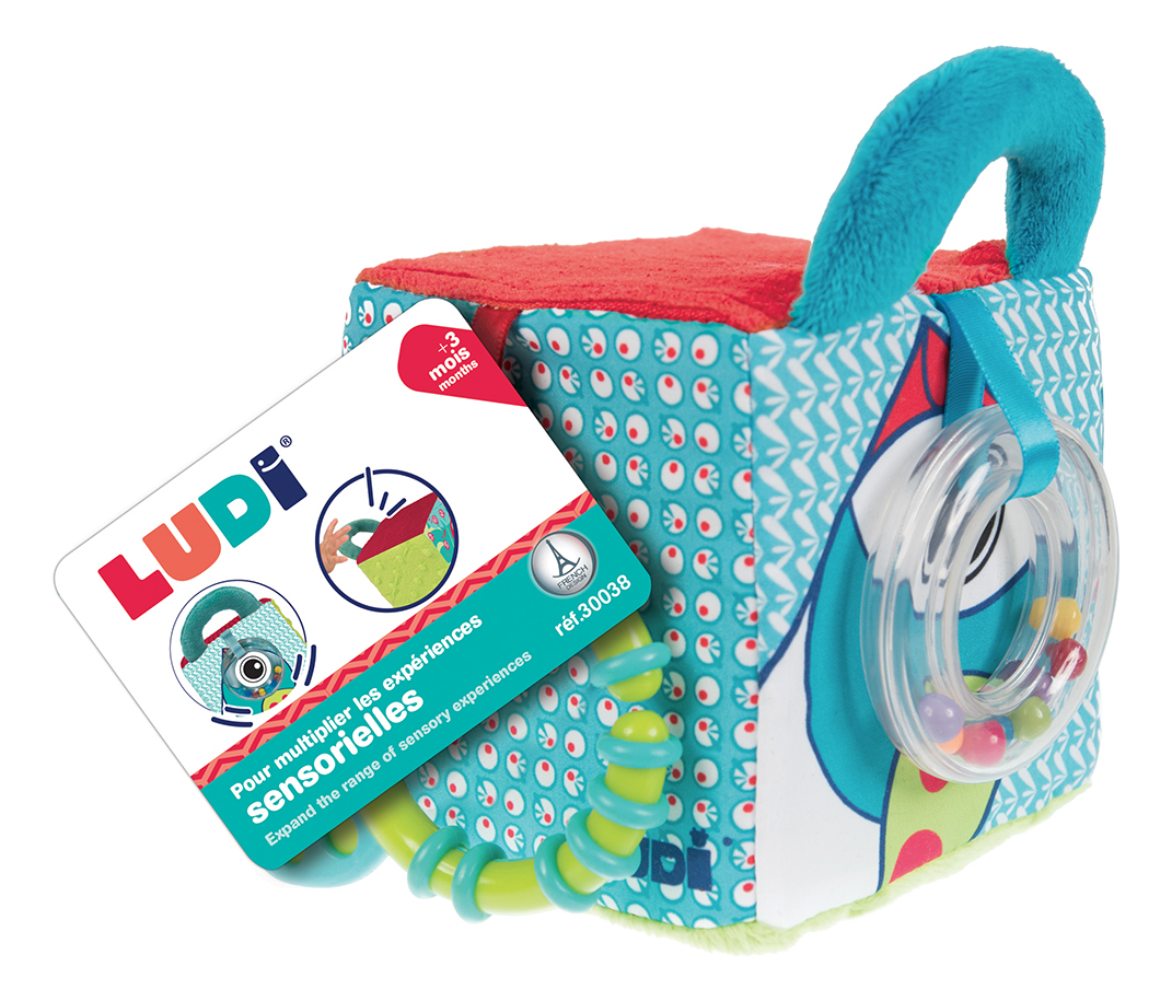 Cubo Fabrica De Actividades Bebe Ludi Juego Sensorial Tx