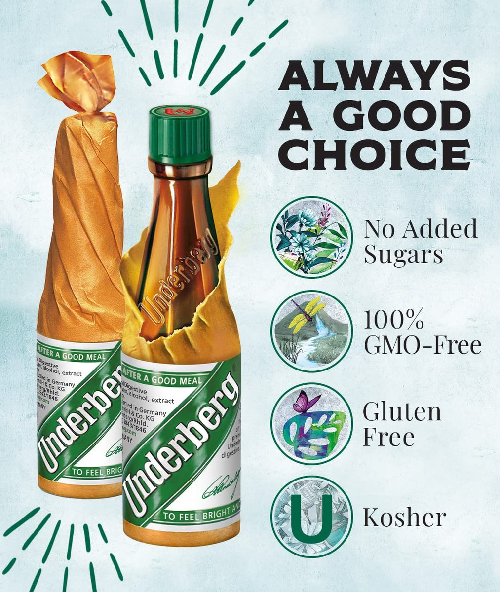 Underberg Pack X 12 20ml Licor Hierbas + Caja Anti Resaca Tx
