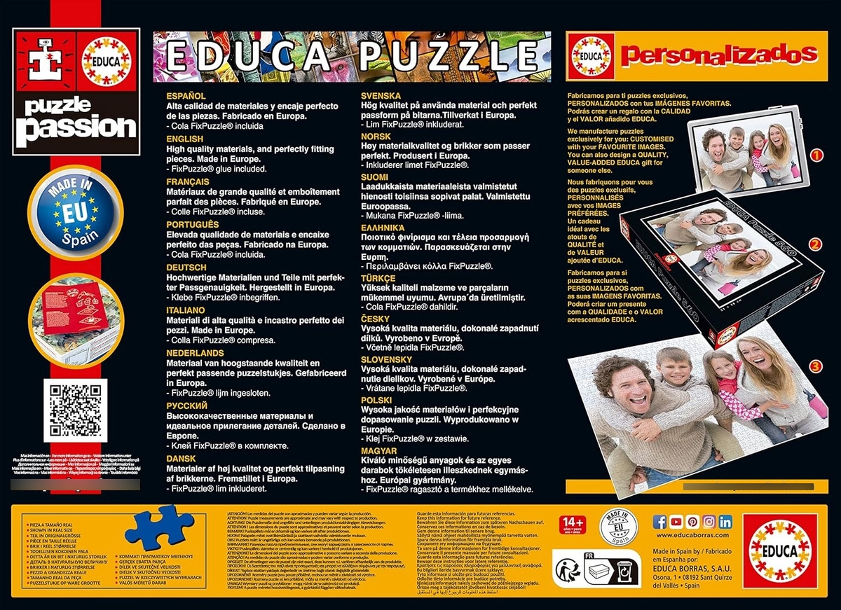 Rompecabeza Puzzle Educa Amsterdam Paisaje 1000 Piezas Trex