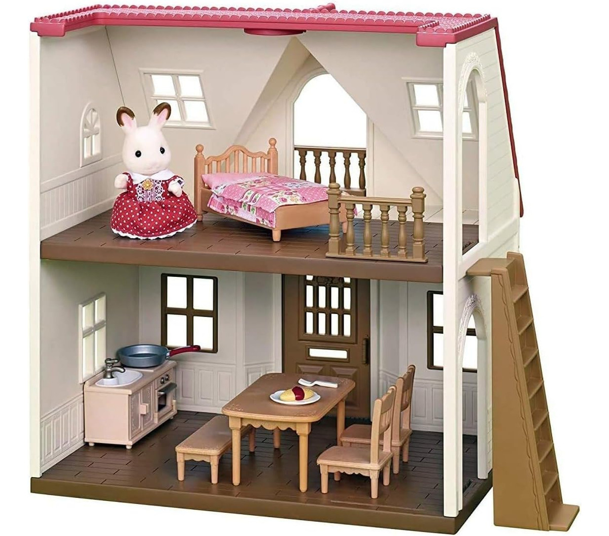 Sylvanian Families Casa Cottage + Accesorios Juguete Niños ®