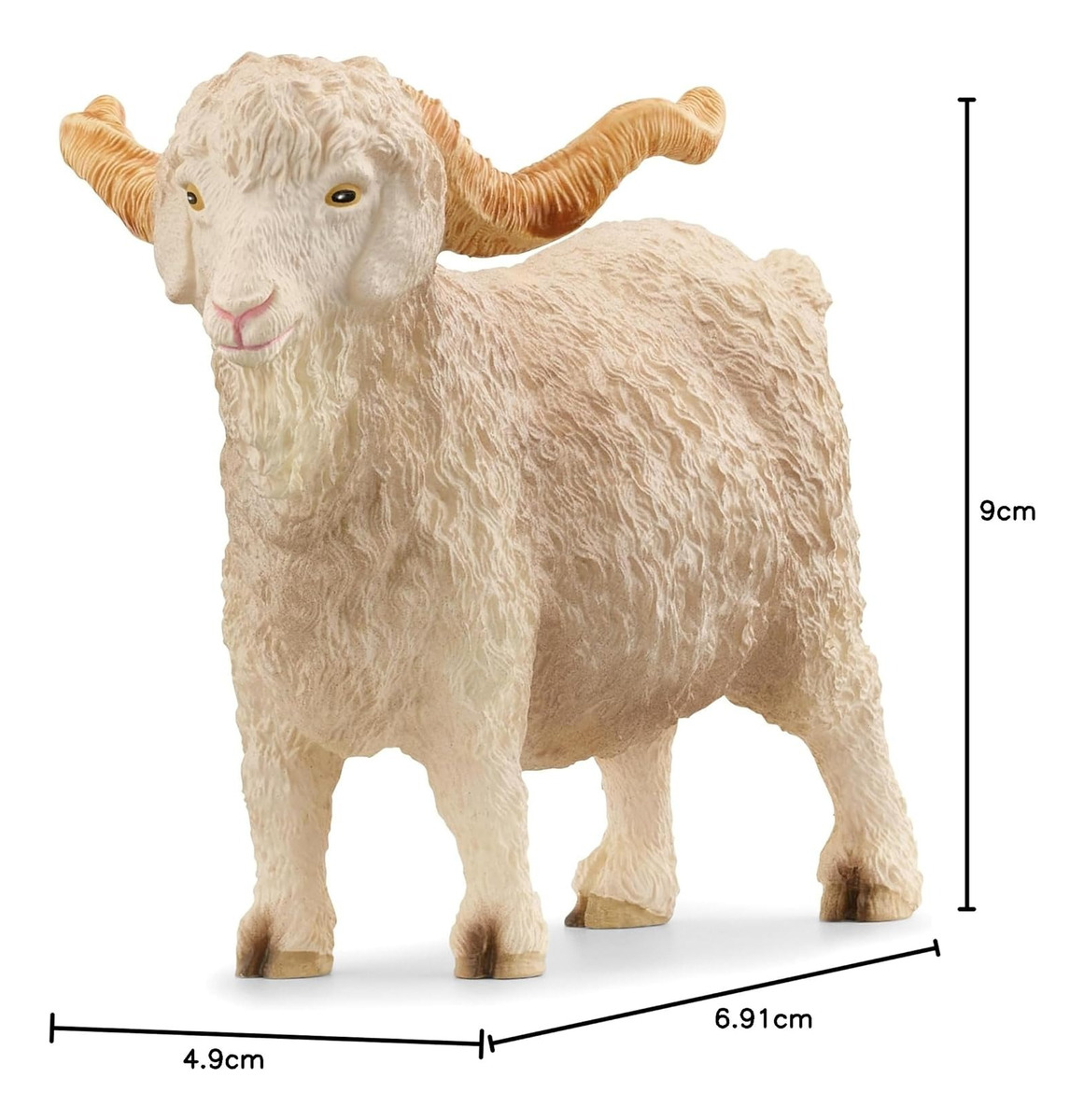 Figura Coleccionable Cabra Angora Animal Selva Schleich Trex