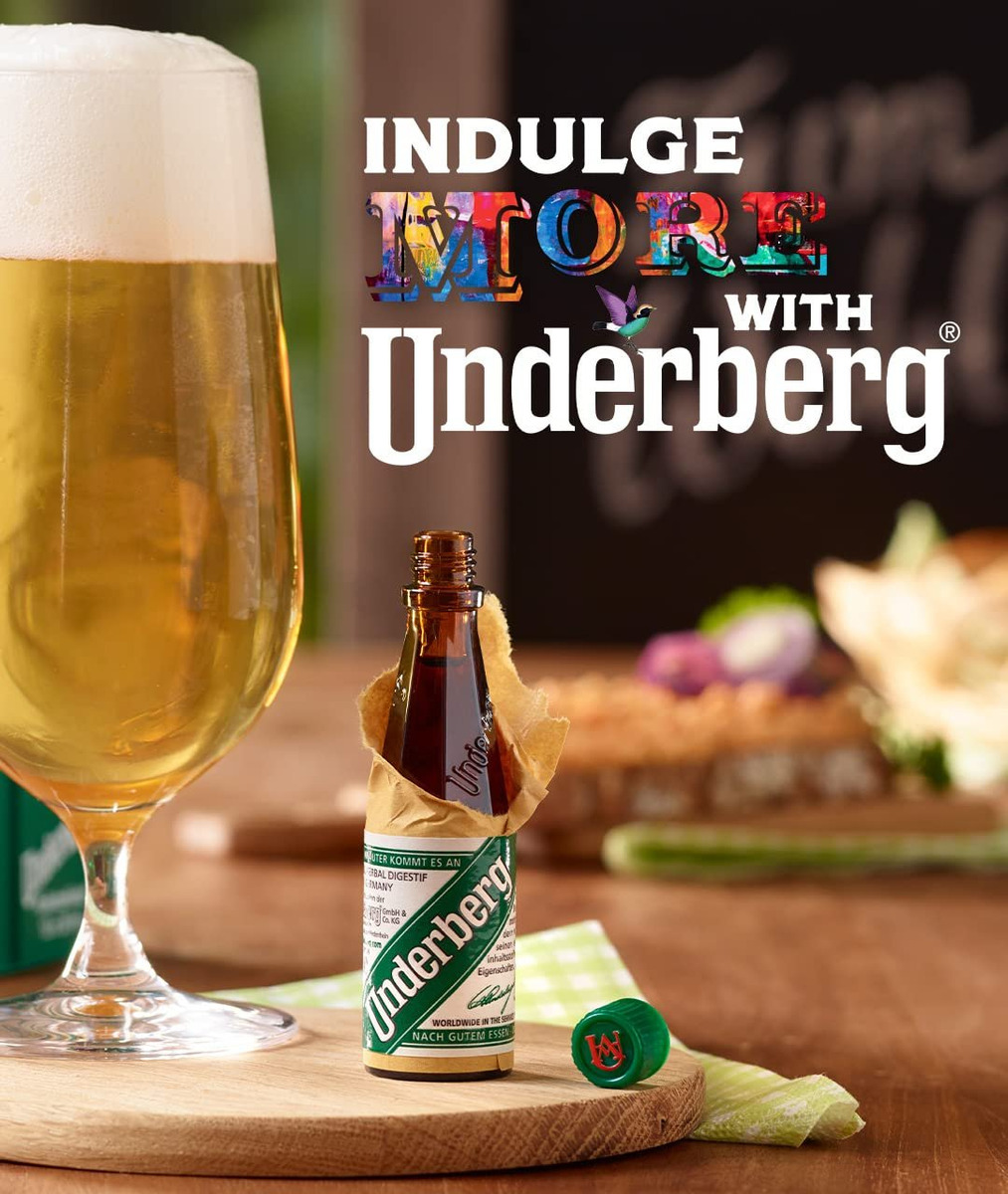 Underberg Pack X 12 20ml Licor Hierbas + Caja Anti Resaca Tx