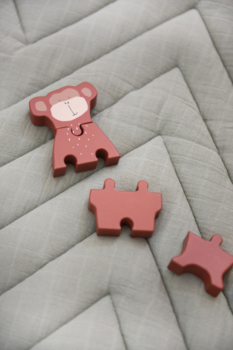 Puzzle Rompecabezas Animales Cuerpo Madera Trixie Trex
