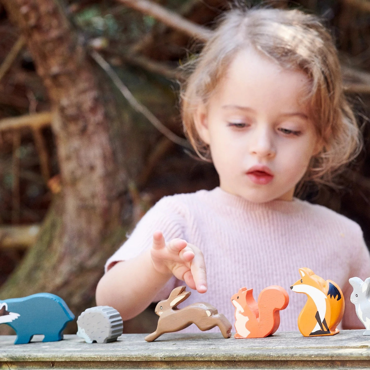 Tender Leaf Toys Erizo Juguete Madera Niños Infantil Trex ®