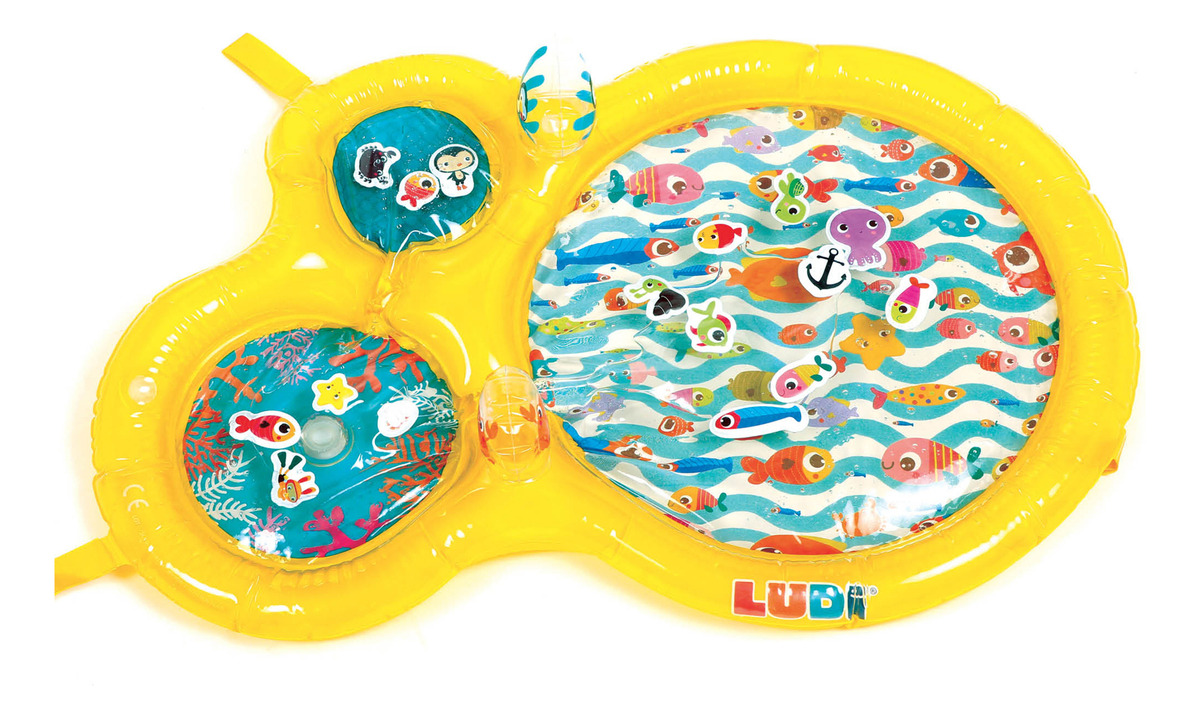 Alfombra Agua Maxi Bebe Ludi Mundo Marino Didactico Trex