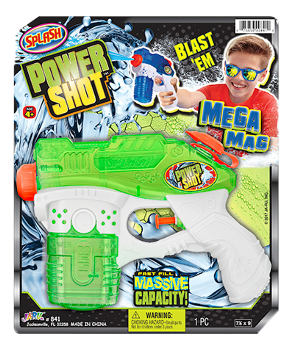 Pistola Lanzador Agua Megas Mag Splash Recargable Ja Ru Trex