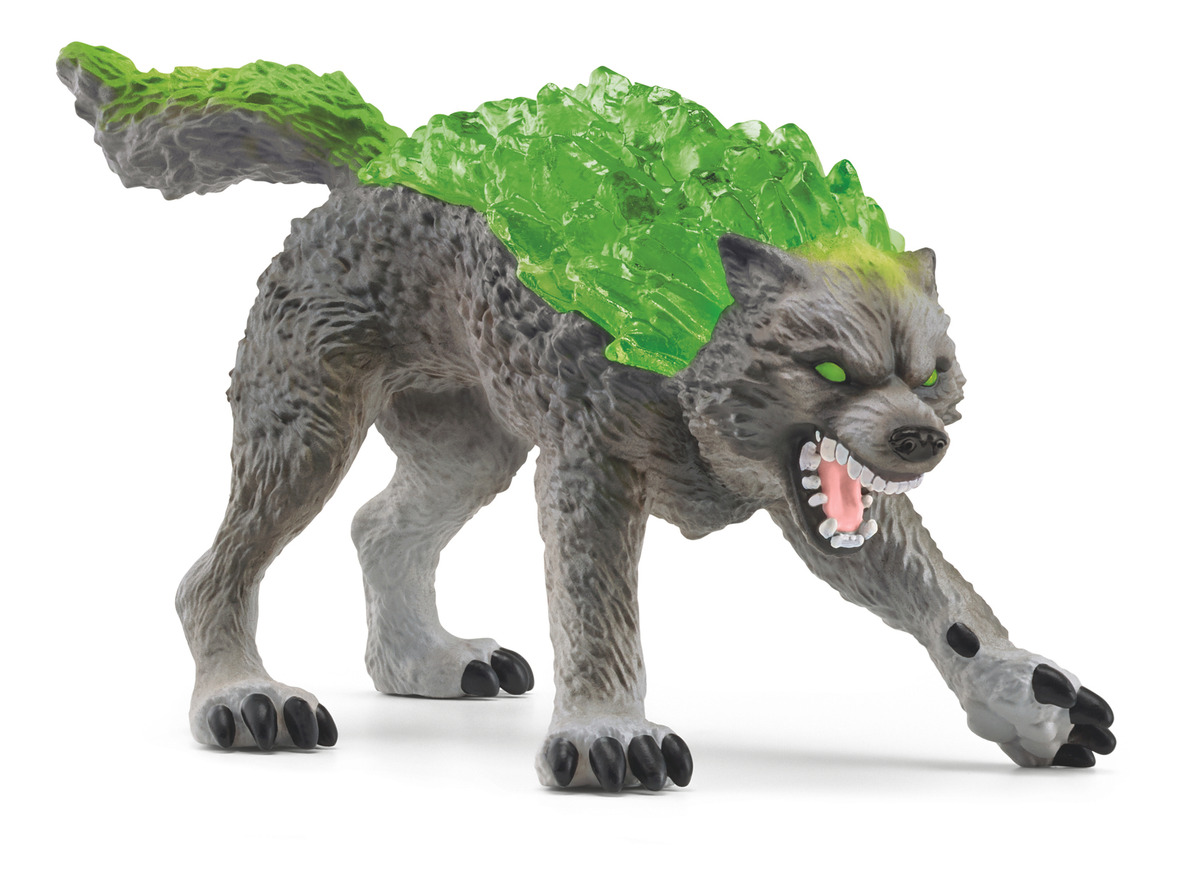 Lobo Granito Eldrador Lomo Cristal Veneno Schleich Trex