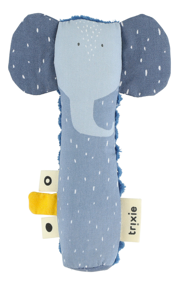 Sonajero Peluche Bebe Diseño Animales Sonido Trixie Trex