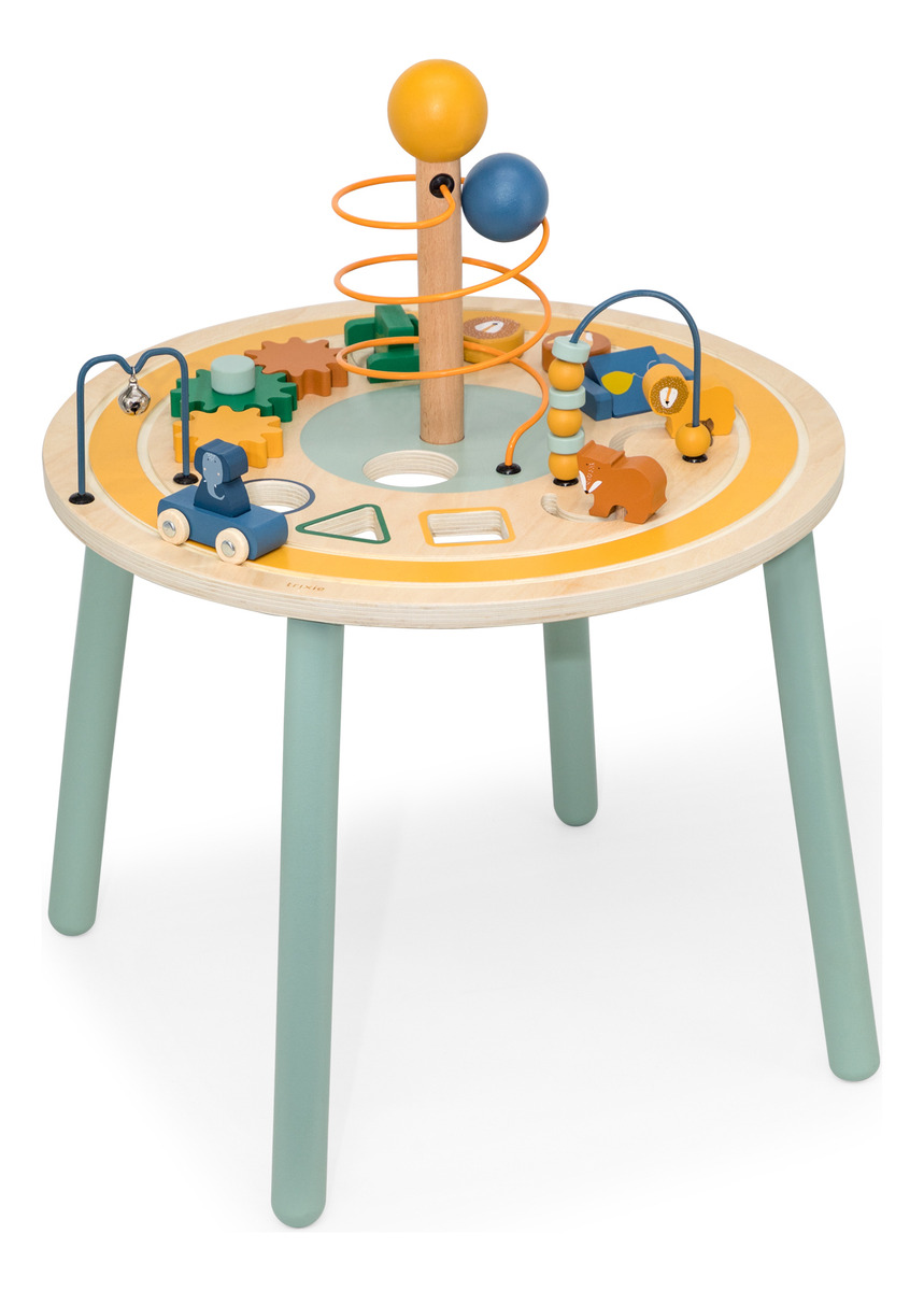 Mesa Juegos Madera Emergencia Bomberos Infantil Trixie Tx