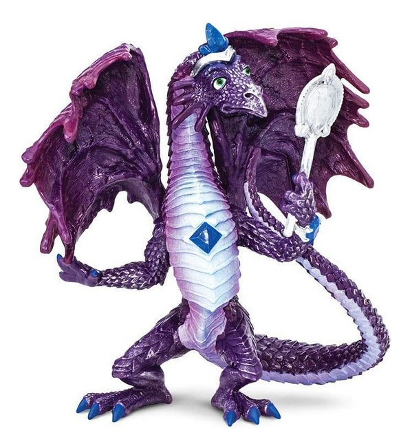 Dragon Joyas Jewel Violeta Safari Figura Muñeco Realista Tx
