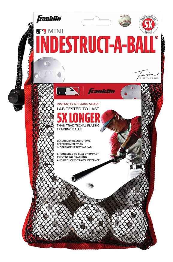 Pack X12 Pelotas Beisbol Baseball Indestructibles Franklin