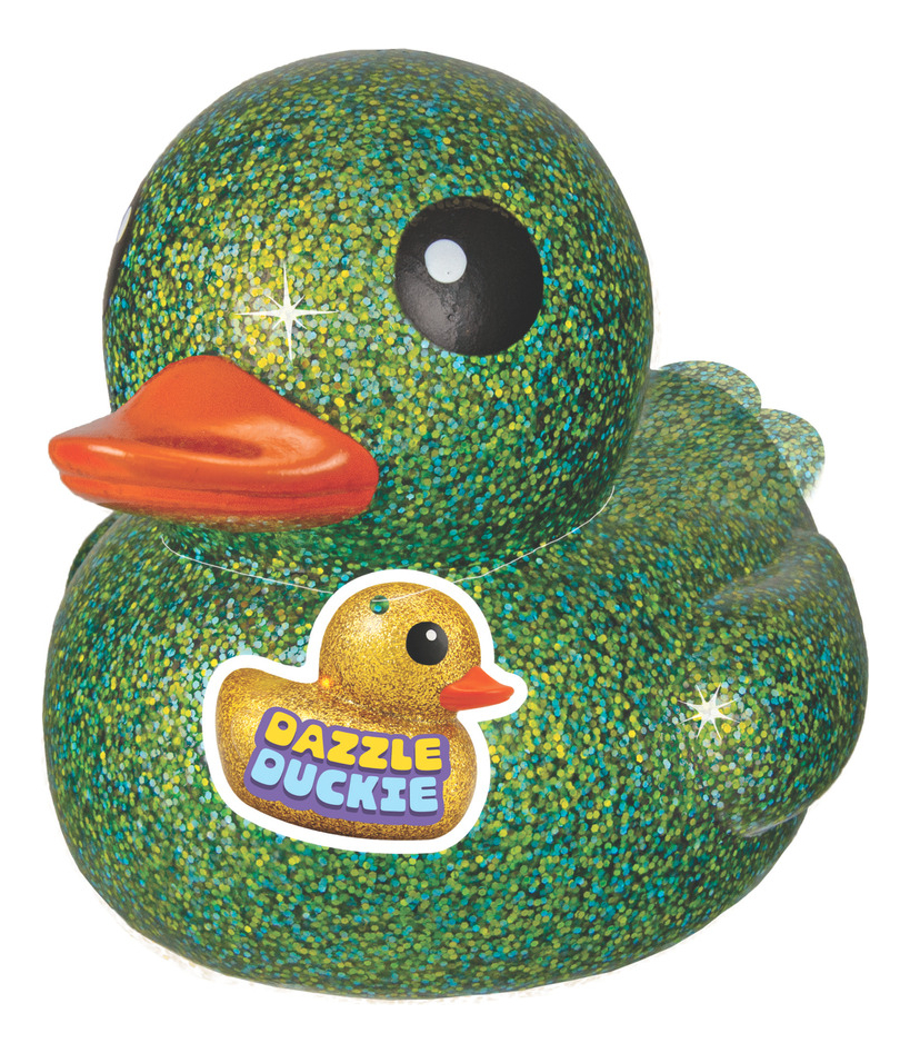 Patito Goma Purpurina Ja-ru Juego Infantil Suave Niñez Tx