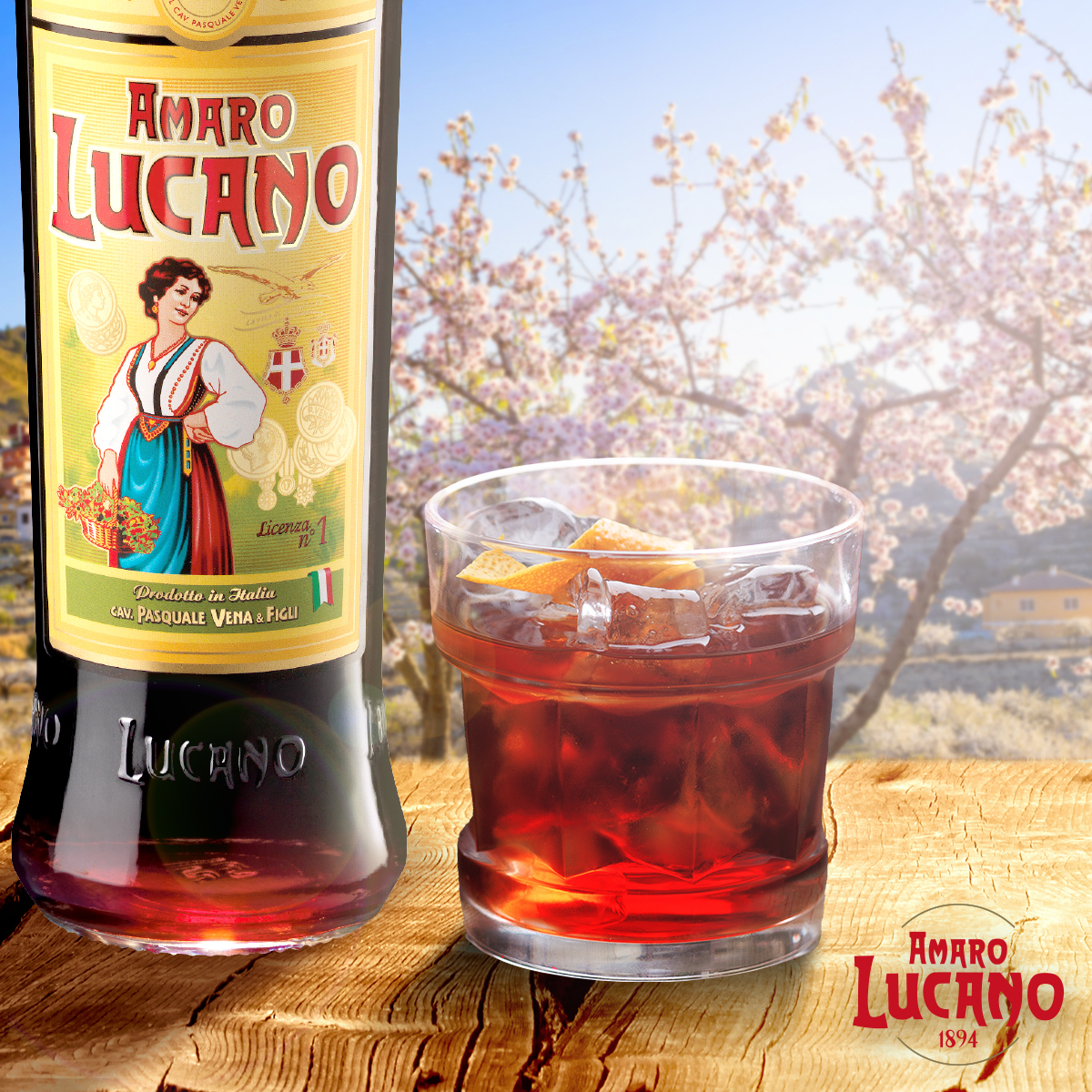 Licor Hierbas Lucano Amaro 700 Ml Pack X6 Botellas Promo Trx