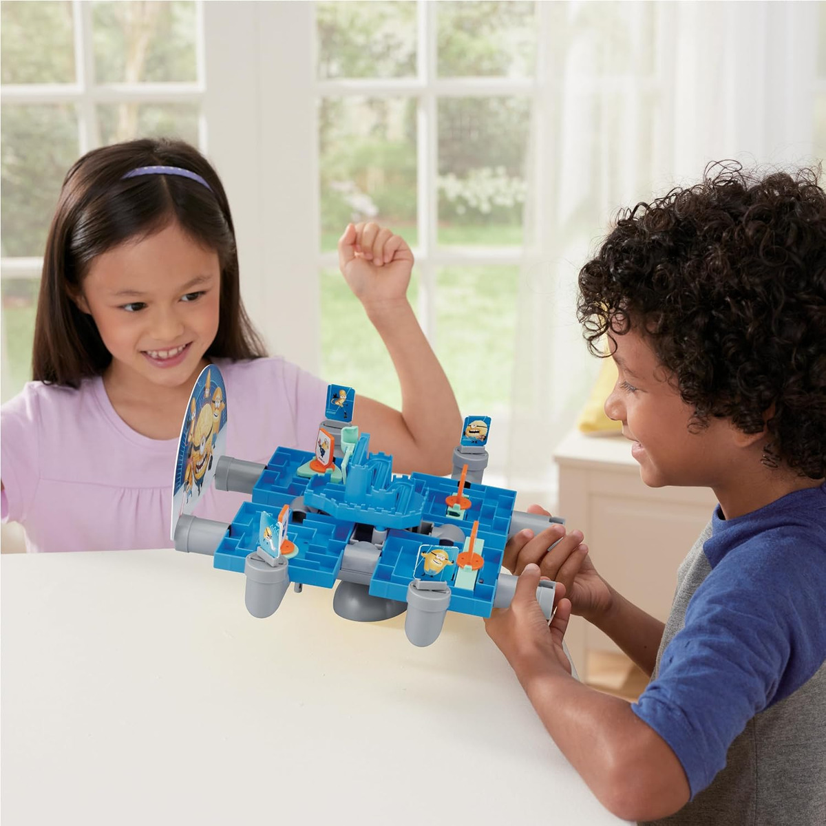 Minions Avl Maze Mission Laberinto Juego De Mesa Epoch Trex