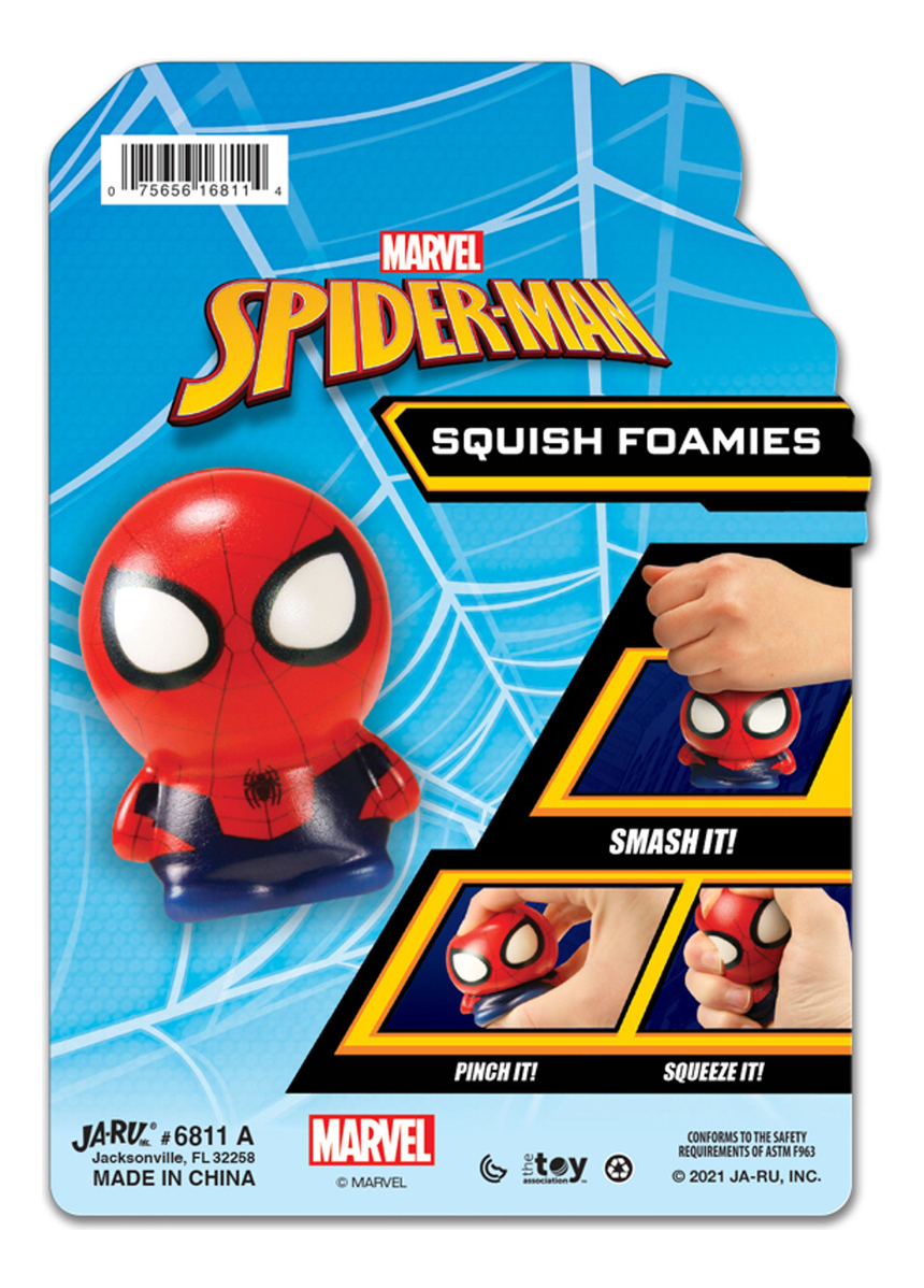 Antiestres Marvel Ja-ru Juguete Esponjoso Diversion Niño Tx