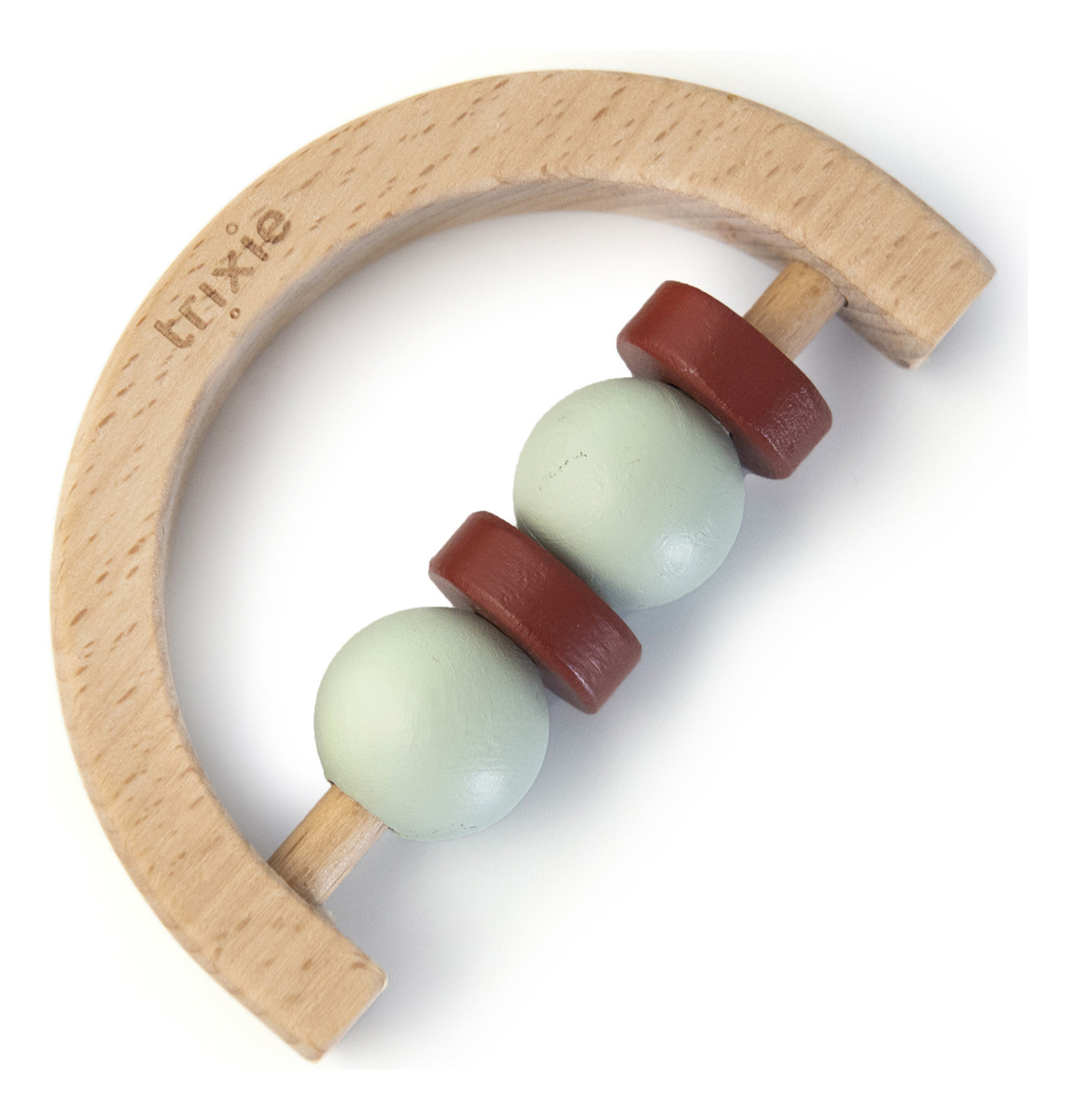Sonajero Half Circle Madera Bebe Animales Madera Trixie Calidad Trex