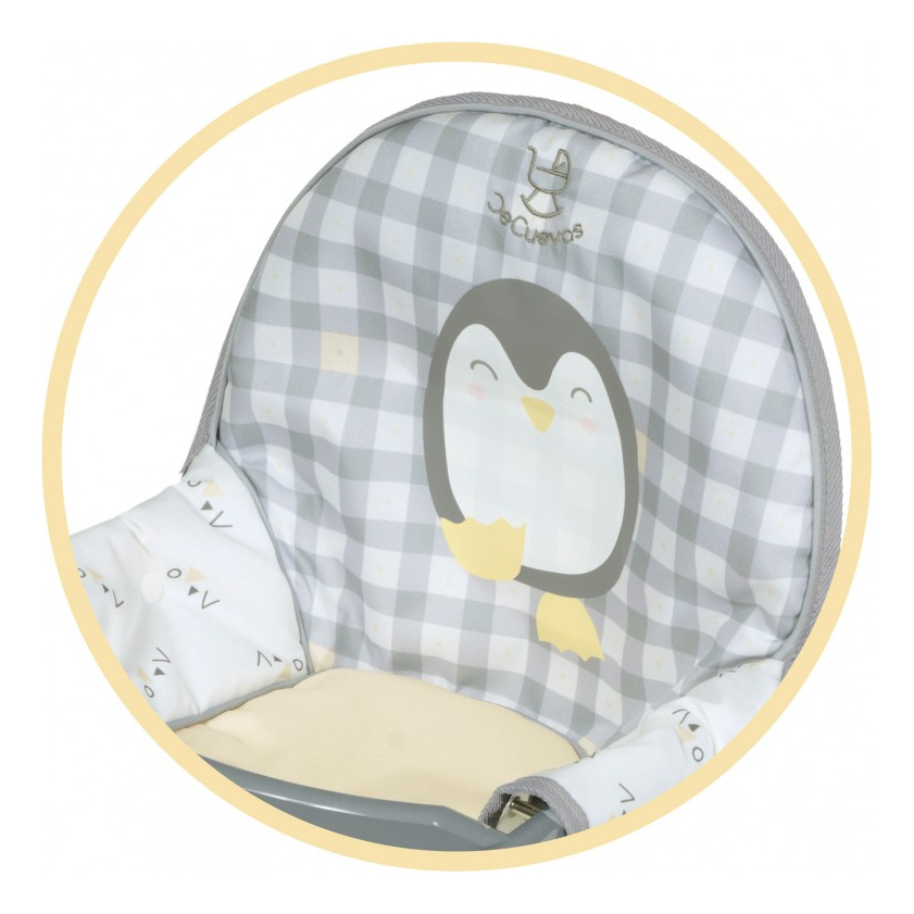 Silla De Comer Juguete De Cuevas Niños Muñeca Bebe Trona Tx