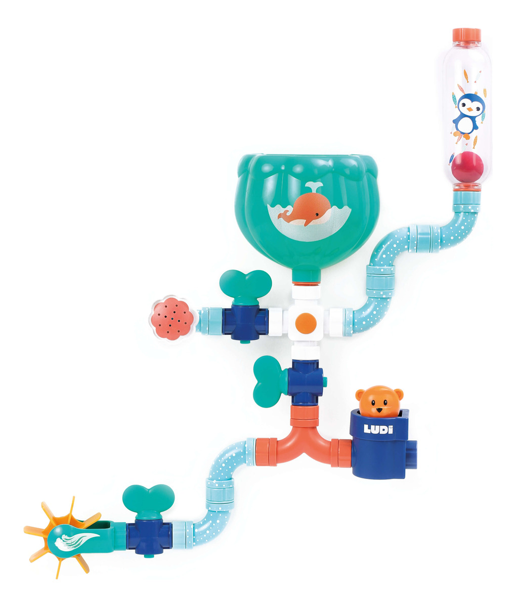 Jueguete Bebe Baño Ducha Circuito Agua Ludi Didactico Trex