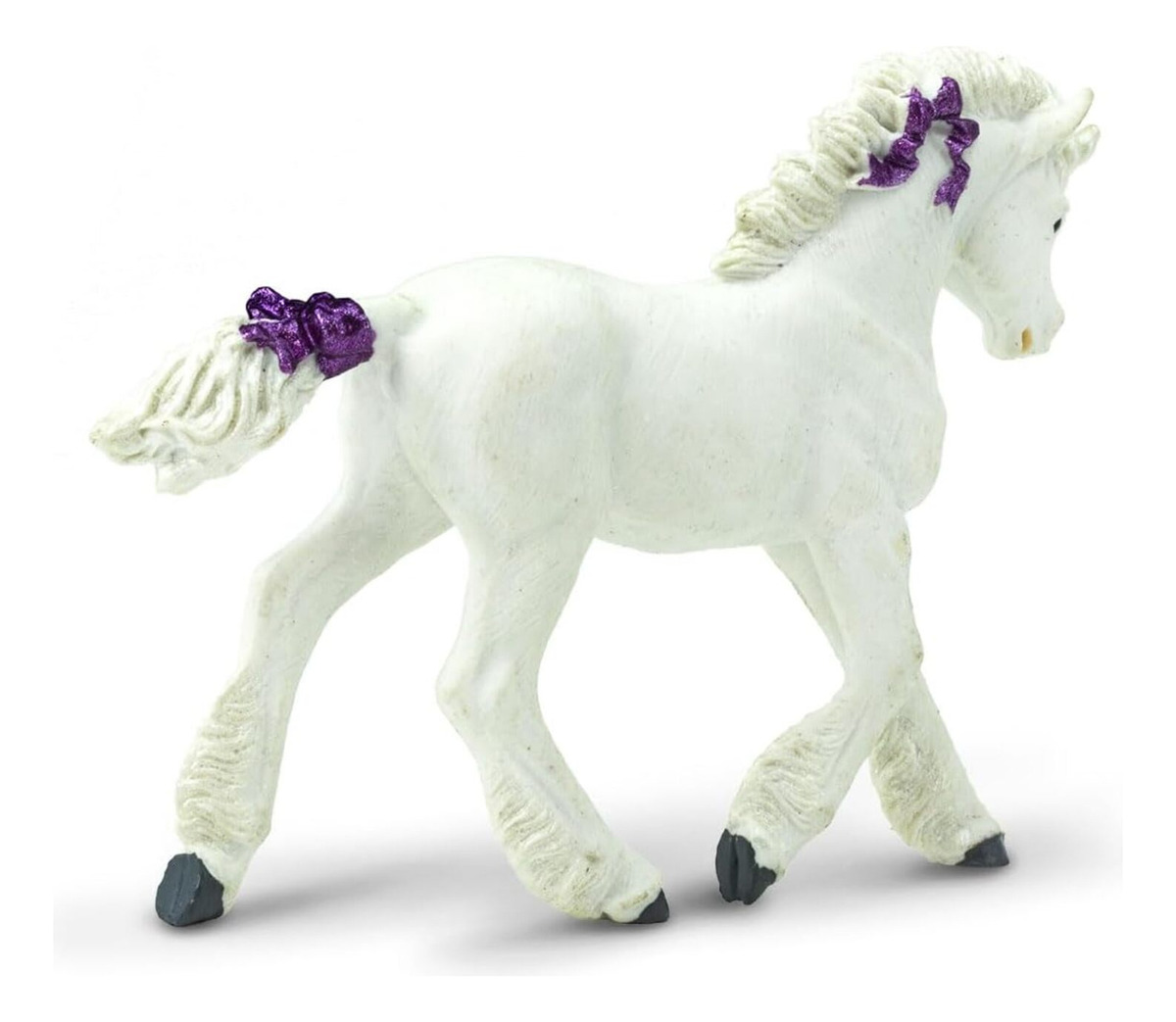 Figura Safari Unicornio Bebe Pony Fantasia Coleccionable Trx