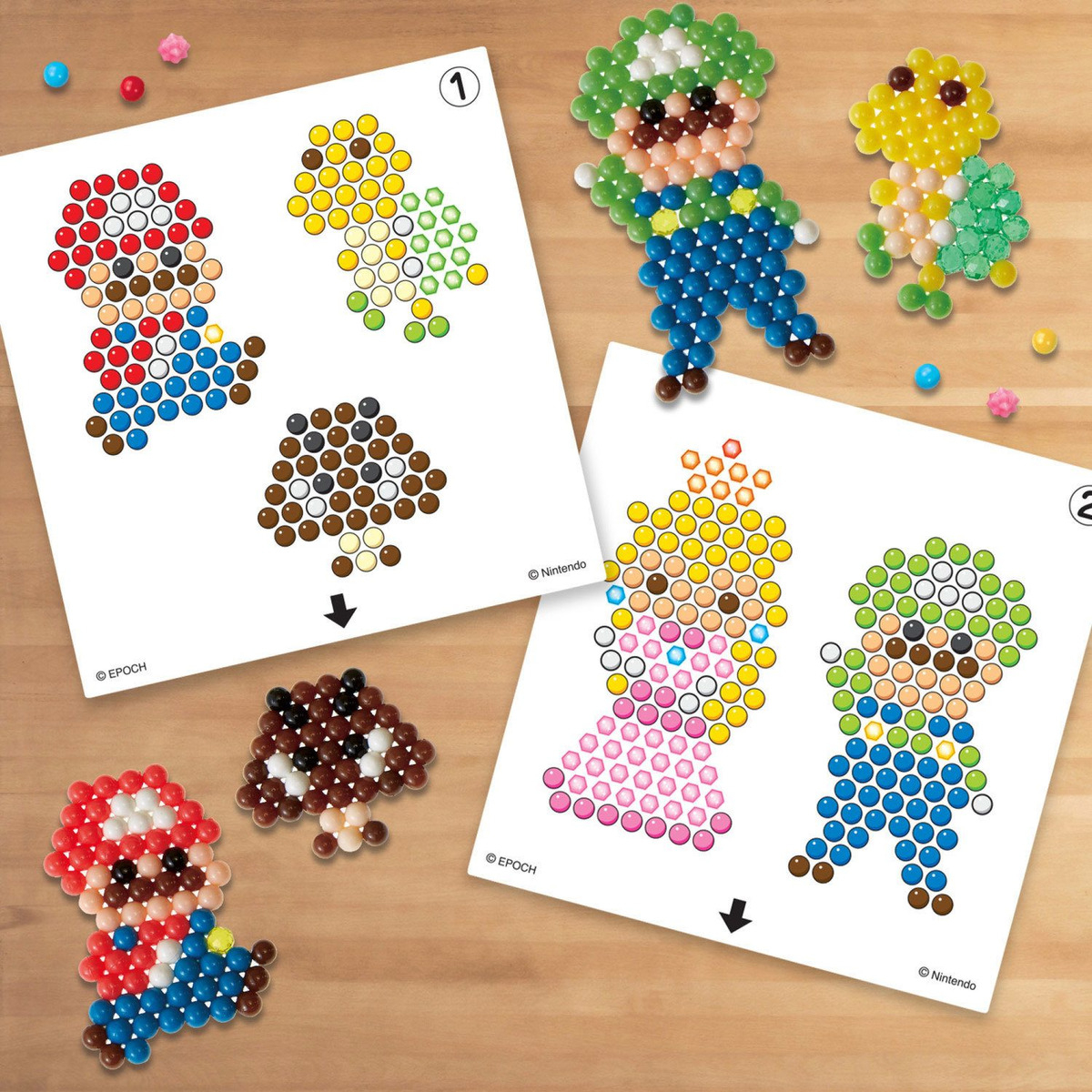 Aquabeads Kit Personajes Super Mario Manualidades Juguete Tx