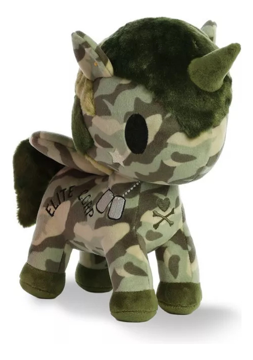 Tokidoki Peluche Juguete Camuflaje Elite Unicornio Felpa Trx