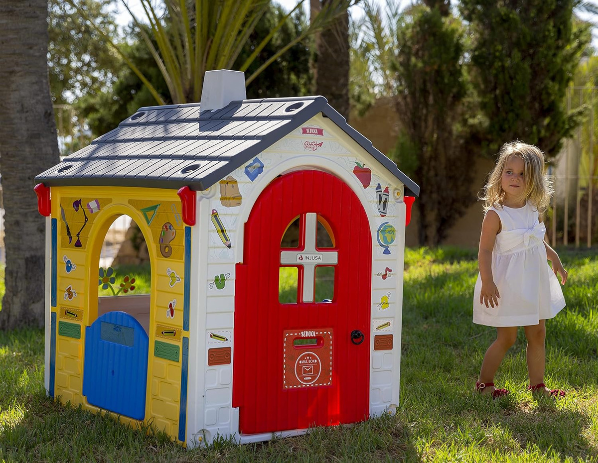 Casita Infantil Juguete Casa Jardin Plastico School Party Tx