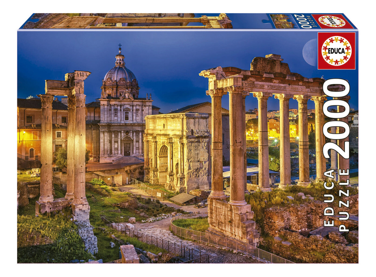 Puzzle Rompecabezas Foro Romano 2000 Piezas Educa Trex