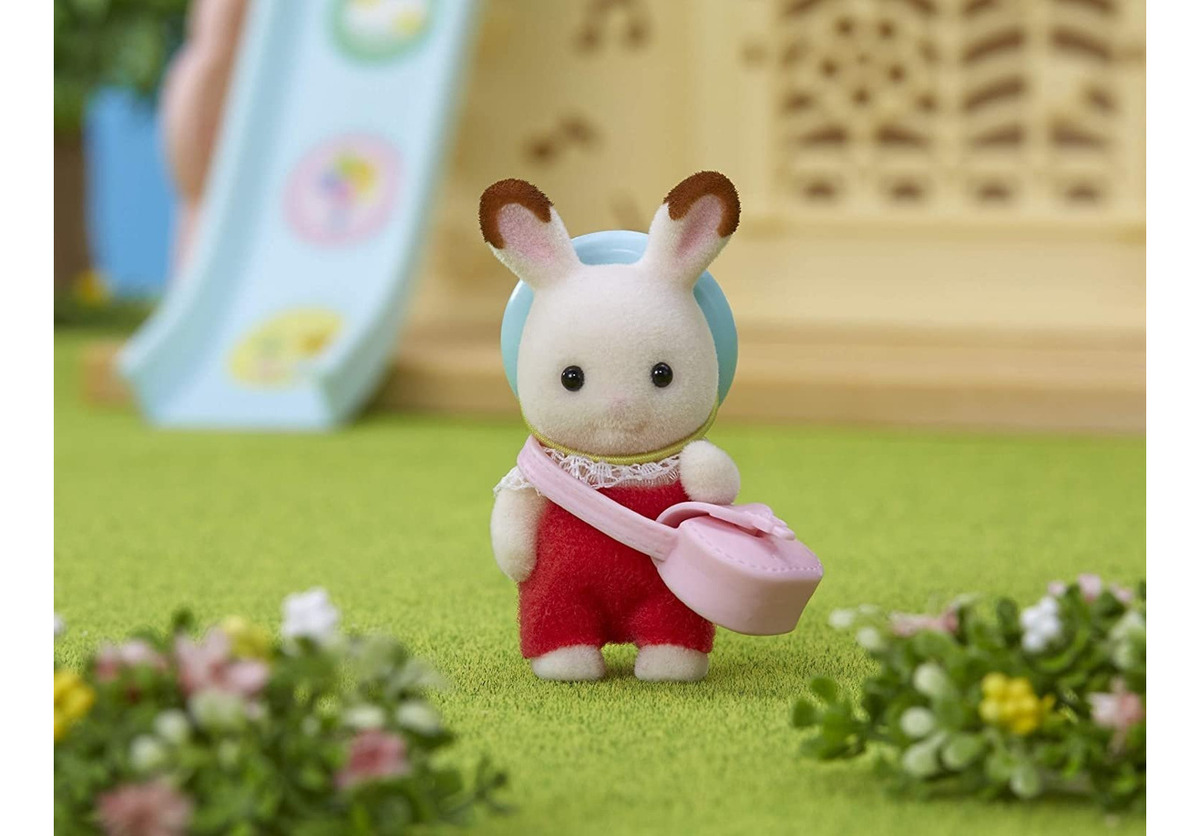 Sylvanian Families Bebe Conejo De Chocolate Aventurero Trex