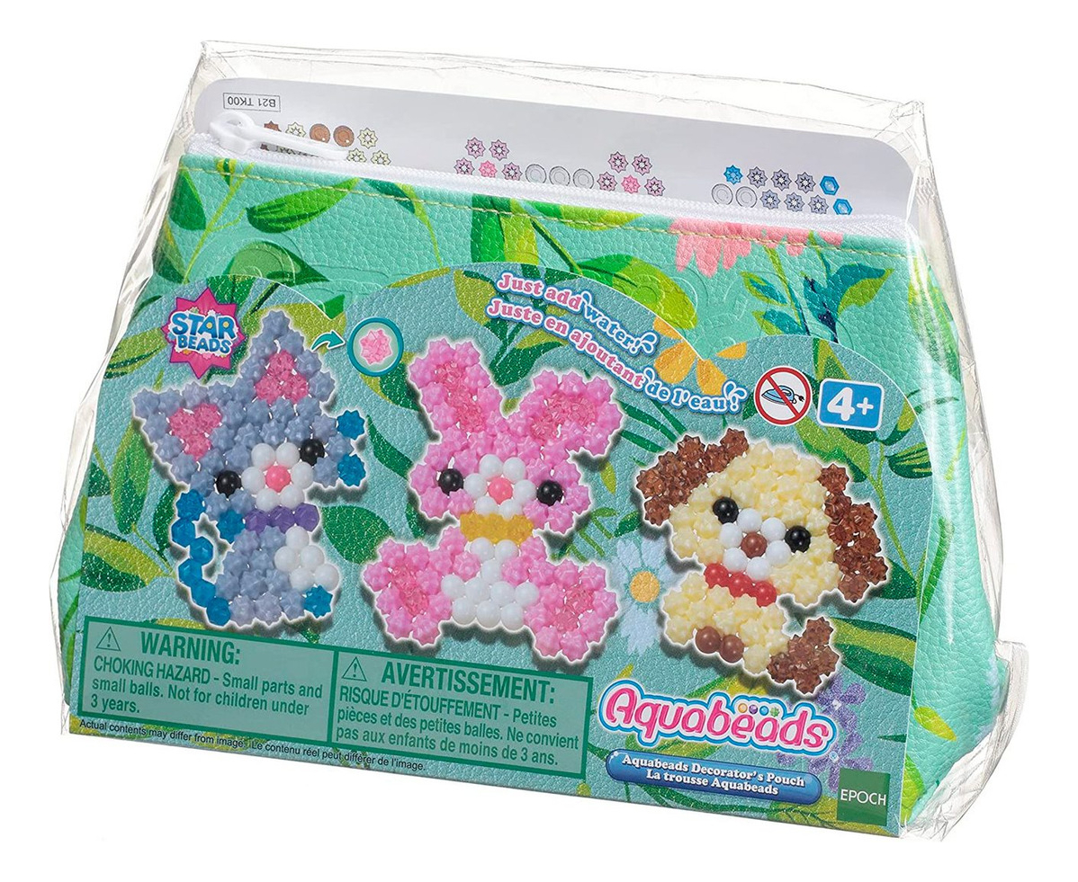 Juego Aquabeads Decora Bolso 500 Cuentas Animales Juguete Tx