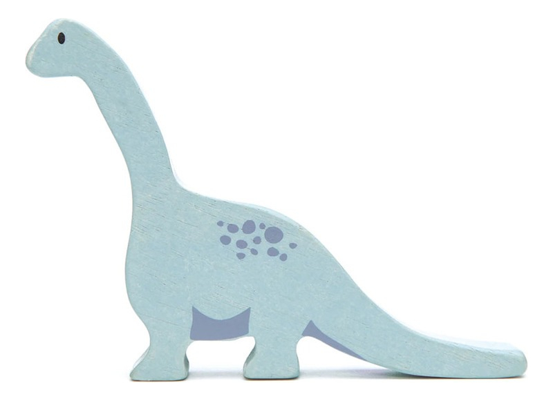 Figura Brontosaurus Tender Leaf Toys Juguete De Madera Trex