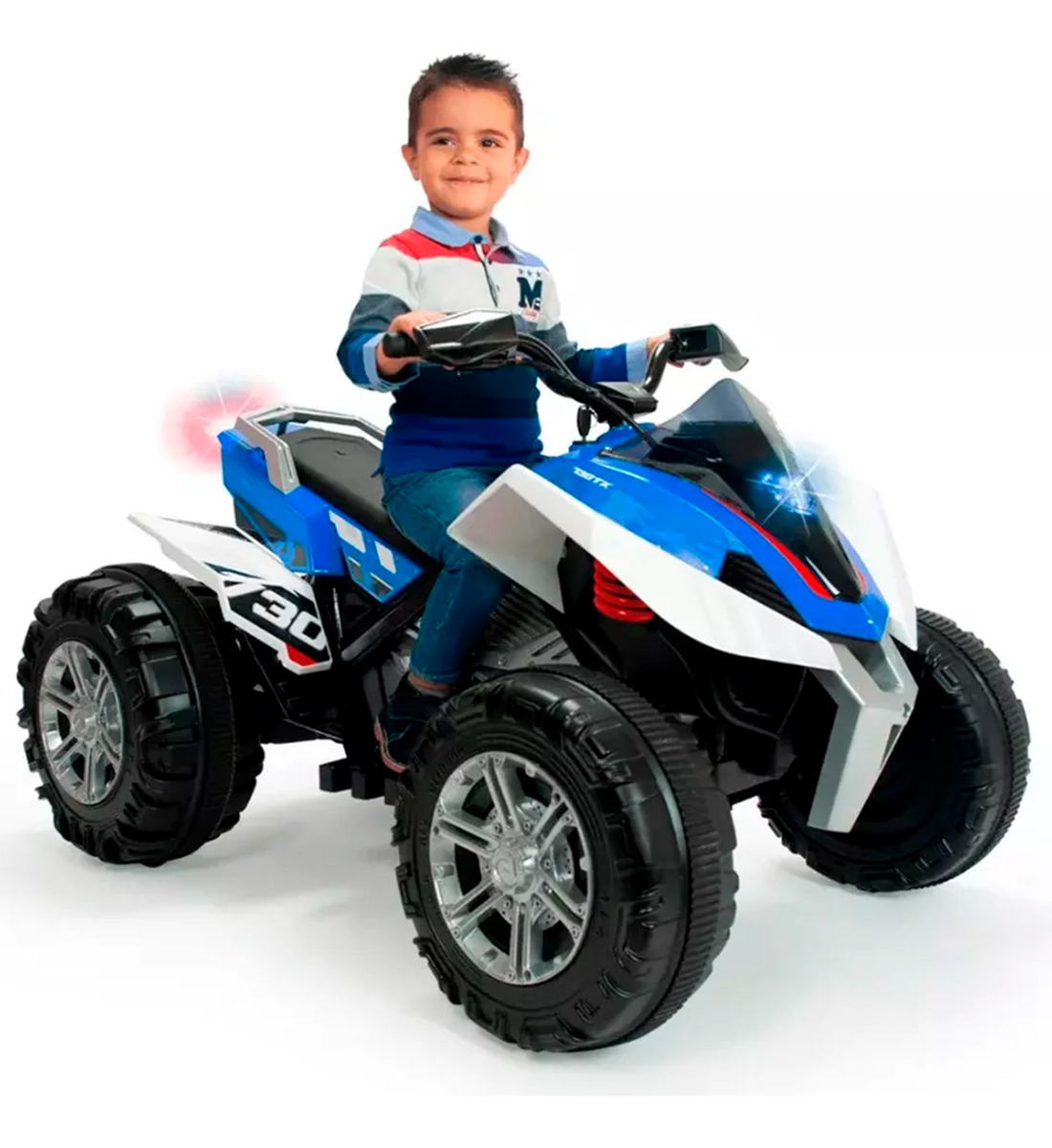 Cuatri Btr Cuatriciclo Injusa Bateria Infantil Calidad Trex